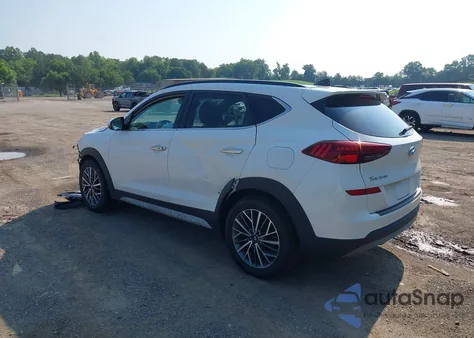 2019 Hyundai Tucson Ultimate z USA, uszkodzony, nr VIN KM8J3CAL3KU018229